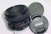 Nikon 50mm F/1.8G AF-S NIKKOR Standard Lens