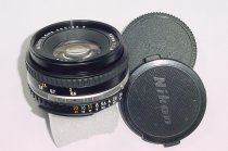 Nikon 50mm F/1.8 AIs Pancake Manual Focus Series E Standard Lens