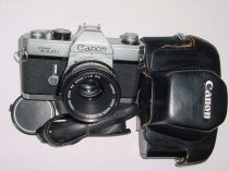 Canon TLb 35mm Film SLR Manual Camera + Canon 50mm F/1.8 FD S.C. Lens