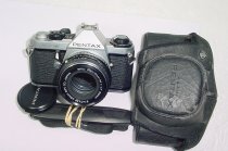 Pentax ME Super 35mm Film Manual SLR Camera with Pentax-M 50mm f/1.7 smc Lens