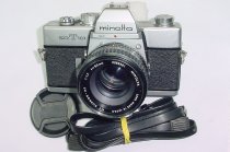 minolta SRT101 35mm Film Manual SLR Camera + Minolta 50/1.7 ROKKOR-PF MC Lens