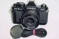 Yashica FX-3 SUPER 2000 35mm Film SLR Camera with Yashica 50mm F/2 ML Lens