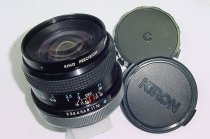 Kiron 28mm F/2 MC PRECISION Wide Angle Manual Focus Lens For Canon FD Mount