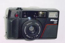 Nikon L35 AD 2 35mm Film Point and Shoot Compact Camera with 35mm F/2.8 Lens