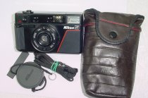 Nikon L35 AF 35mm Film Point and Shoot Compact Camera with 35mm F/2.8 Lens (ASA1000)