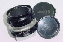 Nikon 50mm F/2 NIKKOR-H.C Auto Pre-AI Manual Focus Standard Lens - As Mint