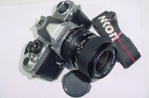 Nikon FM 35mm Film SLR Manual Camera + Nikon 35-70mm F/3.5-4.8 NIKKOR Zoom Lens