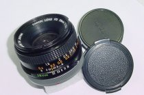 Canon 28mm F/3.5 FD S.C. Wide Angle Manual Focus Lens - Excellent