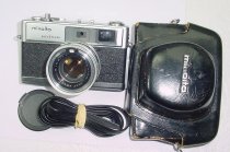 minolta HI-MATIC 9 Easy Flash Rangefinder 35mm Film Camera with 45mm F/1.7 Lens
