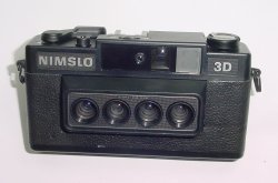 NIMSLO 3D Stereo 35mm Film Camera with QUADRA 30mm Twin Lens