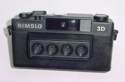 NIMSLO 3D Stereo 35mm Film Camera with QUADRA 30mm Twin Lens