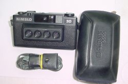 NIMSLO 3D Stereo 35mm Film Camera with QUADRA 30mm Twin Lens