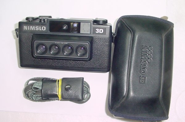 NIMSLO 3D Stereo 35mm Film Camera with QUADRA 30mm Twin Lens