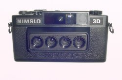 NIMSLO 3D Stereo 35mm Film Camera with QUADRA 30mm Twin Lens