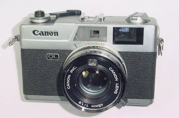 Canon Canonet QL19 QL 35mm Film Rangefinder Manual Camera Canon 45mm F/1.9 Lens