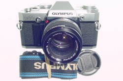 Olympus OM30 35mm Film SLR Manual Camera with Olympus 50mm f/1.4 Zuiko Lens