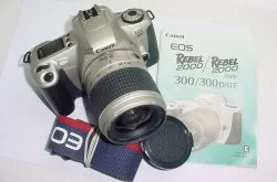 Canon EOS 300 35mm Film SLR Camera + Canon EF 28-90mm f/3.5-5.6 V