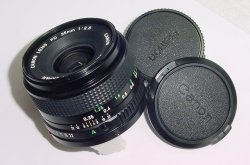 Canon 35mm F/2.8 FD Wide Angle Manual Focus Lens
