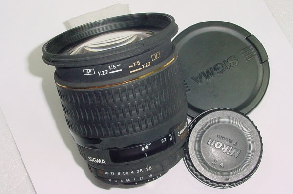 Sigma 24mm f/1.8 D EX DG Wide Angle Auto/Manual Focus Lens For Nikon F Mount