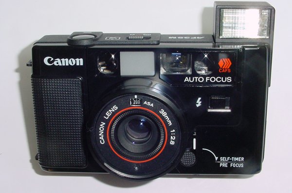 Canon AF35M Auto Focus Point & Shoot 35mm Film Camera with 38mm F/2.8 Lens