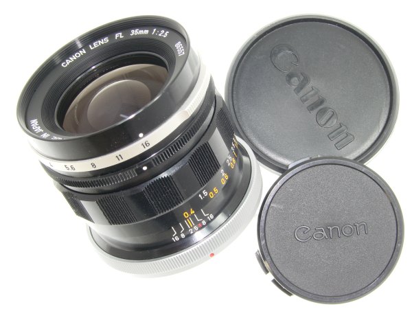 Canon 35mm F/2.5 FL Manual Focus Wide Angle Lens