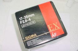 Sigma 17-35mm F/2.8-4 AF ASPHERICAL EX Wide Angle Zoom Lens For A-Mount
