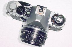 Pentax ME Super 35mm Film Manual SLR Camera with Pentax-M 50mm f/1.7 smc Lens