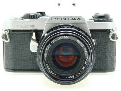 Pentax ME Super 35mm Film Manual SLR Camera with Pentax-M 50mm f/1.7 smc Lens
