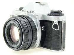 Pentax ME Super 35mm Film Manual SLR Camera with Pentax-M 50mm f/1.7 smc Lens