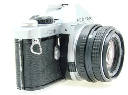Pentax ME Super 35mm Film Manual SLR Camera with Pentax-M 50mm f/1.7 smc Lens