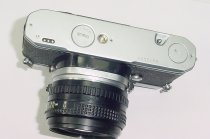 Pentax ME Super 35mm Film manual SLR Camera with Rikenon 50mm f/1.7 Lens