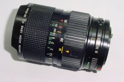 Canon 28-50mm f/3.5 FD Macro Manual Focus Zoom Lens