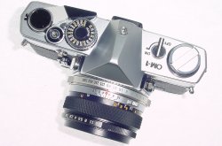 Olympus OM-1 35mm Film SLR Manual Camera with Olympus 50mm f/1.8 Zuiko Lens