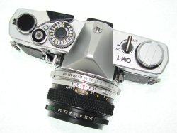 Olympus OM-1 35mm Film SLR Manual Camera with Olympus 50mm f/1.8 Zuiko Lens