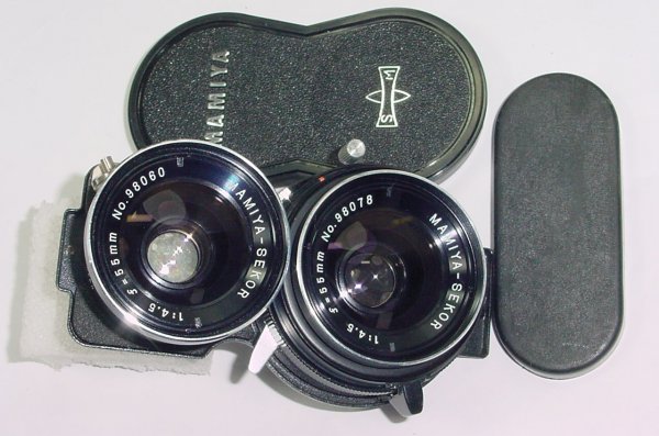 Mamiya 55mm F/4.5 MAMIYA-SEKOR Wide Angle Twin Lens For C330 C220