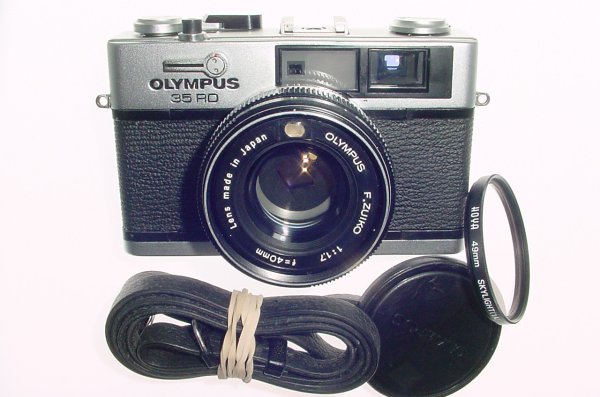 OLYMPUS 35 RD Film Rangefinder Camera Olympus 40mm F/1.7 F.Zuiko Lens