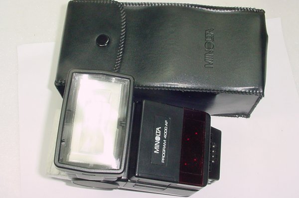 Minolta Program 4000 AF Shoe Mount Flash