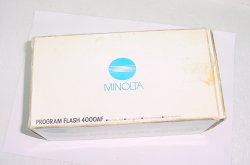Minolta Program 4000 AF Shoe Mount Flash