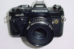 Pentax Super A 35mm Film SLR Manual Camera with Pentax-A 50mm F/1.7 Lens