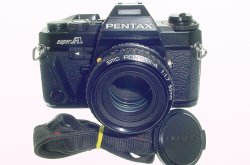 Pentax Super A 35mm Film SLR Manual Camera with Pentax-A 50mm F/1.7 Lens