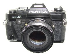 Pentax Super A 35mm Film SLR Manual Camera with Pentax-A 50mm F/1.7 Lens