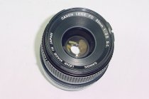 Canon 35mm F/3.5 FD S.C. Wide Angle Manual Focus Lens - Excellent