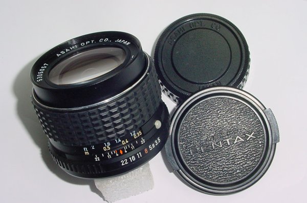 Pentax 28mm F/3.5 K Series SMC Rare Wide Angle Manual Focus Lens