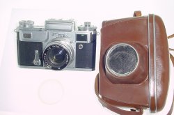 Kiev 4A 35mm Film Rangefinder Manual Camera with Jupiter-8M 50mm f/2 Lens