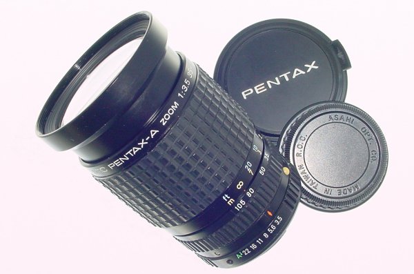 Pentax 35-105mm F/3.5 Pentax-A SMC Macro Manual Focus Zoom Lens
