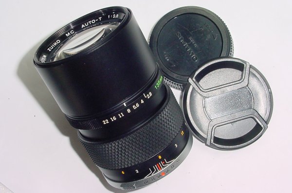 Olympus 135mm F/2.8 Zuiko AUTO-T OM-System Manual Focus Lens