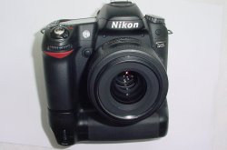 Nikon D80 10.2MP DSLR Camera + Nikon 35/1.8G AF-S NIKKOR DX Lens + MB-D80