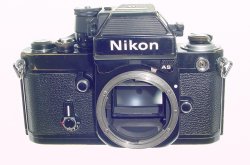 Nikon F2 35mm Film SLR Manual Camera with Nikon DP-12 Prism Finder in Black