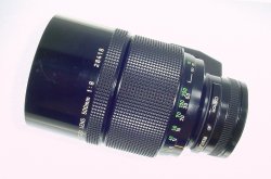 Canon 500mm F/8 Mirror Telephoto Manual Focus FD Mount Lens