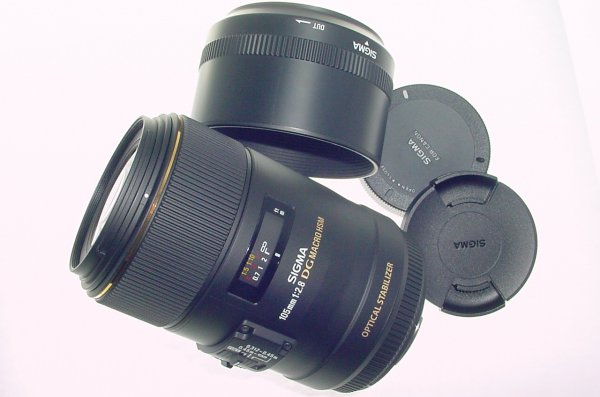 Sigma 105mm f/2.8 DG Macro HSM Optical Stabilizer EX AF Lens For Canon EF
